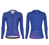 Jersey Ciclismo M/L Mujer GW Deer Azul